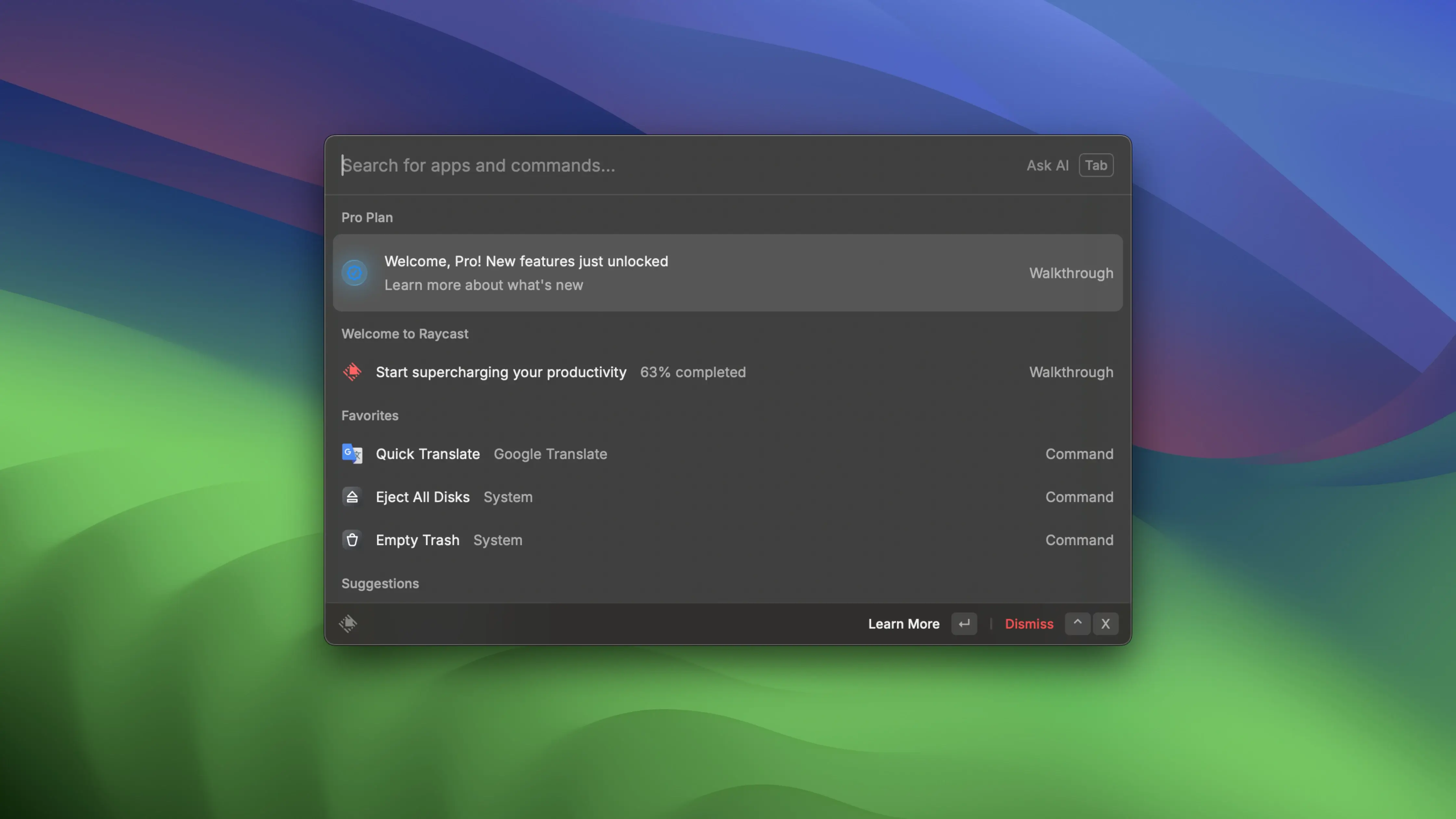 Raycast Pro screenshot 1